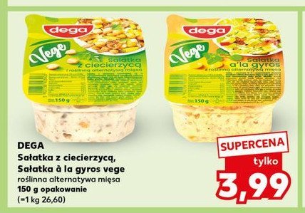 Sałatka warzywna a'la gyros Dega promocja