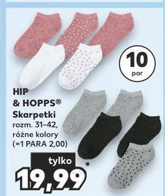 Skarpetki damskie 31-42 Hip & hopps promocja