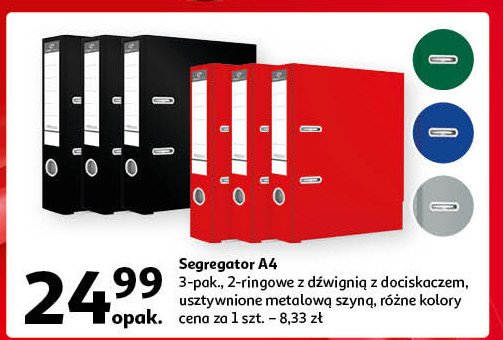 Segregator a4 promocja