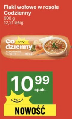 Flaki wołowe w rosole Codzienny promocja w Delikatesy Centrum