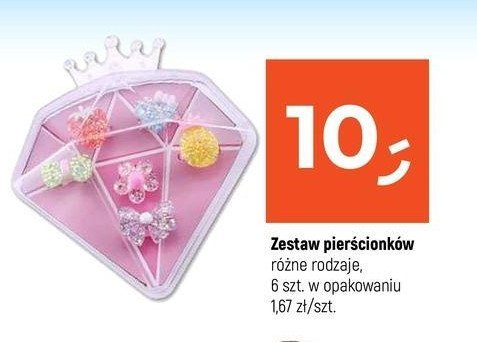 Zestaw pierścionków promocja w Dealz