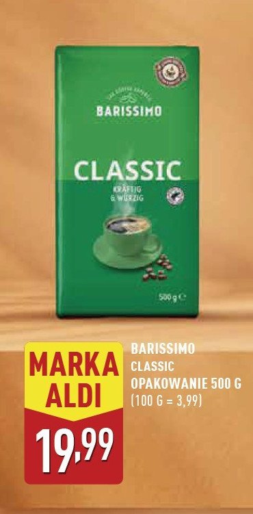 Kawa Barissimo classic promocja