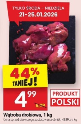 Wątroba drobiowa, 1 kg promocja w Twój Market