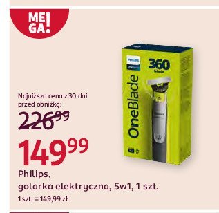 Golarka hybrydowa 5w1 Philips oneblade promocja
