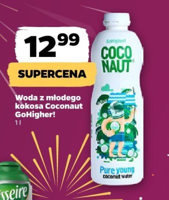 Woda z młodego kokosa Coconaut GoHigher! promocja w Netto