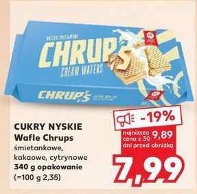 Wafelki kakaowe Chrups promocja