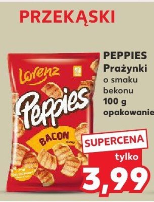 Prażynki o smaku bekonu promocja w Kaufland