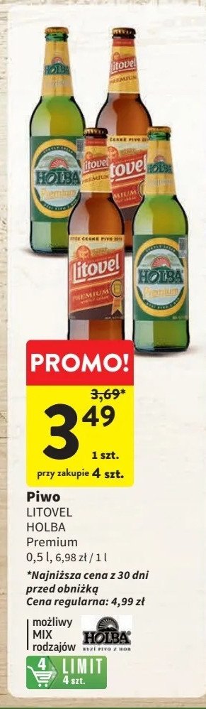 Piwo HOLBA CLASSIC promocja