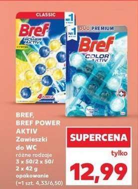 Kostka do wc 4 function lemon Bref power aktiv promocja