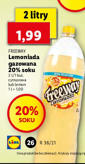 Lemoniada lemon Freeway promocja