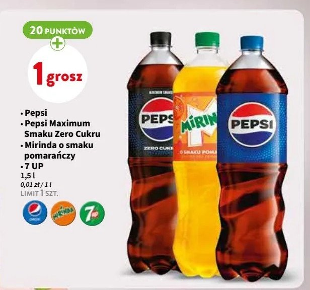 Napoj Pepsi zero promocja