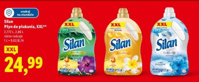 Płyn do płukania Silan XXL różne rodzaje promocja w Lidl