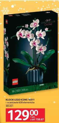Klocki LEGO KLOCKI LEGO ICONS 10311 promocja w Selgros