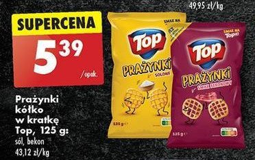 Prażynki bekon Top chips Top (biedronka) promocja w Biedronka
