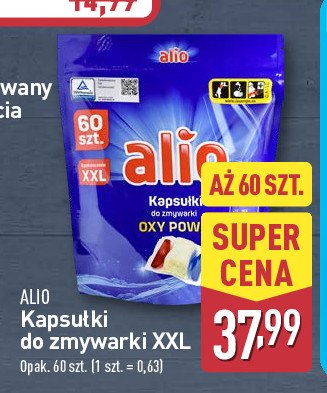 Kapsułki do zmywarki Alio promocja