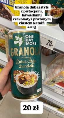 Granola dubai style One Day More promocja w Dealz