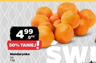 Mandarynka paletka promocja w Netto
