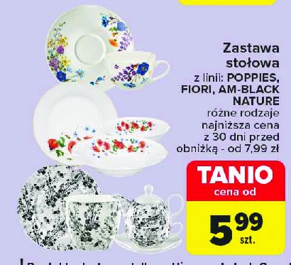 Talerz fiori promocja