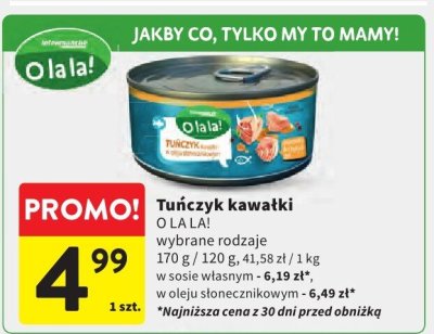 Tu艅czyk promocja w Intermarche
