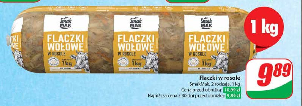 Flaczki wołowe w rosole Smak mak promocja