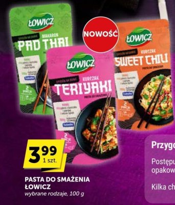 Pasta do smażenia ŁOWICZ Pad Thai promocja w Euro Sklep