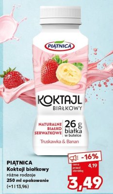 Koktajl białkowy różne rodzaje promocja w Kaufland