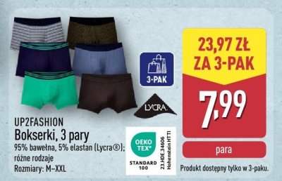 Bokserki promocja w Aldi