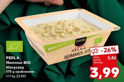 Hummus klasyczny bio Perla promocja