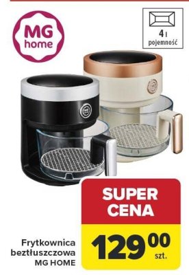 Frytkownica beztłuszczowa MG HOME promocja w Carrefour