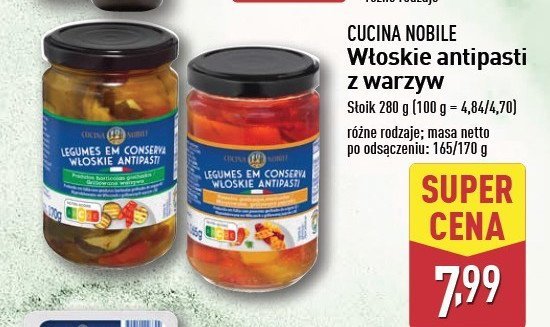 Antipasti z cukinią Cucina nobile promocja