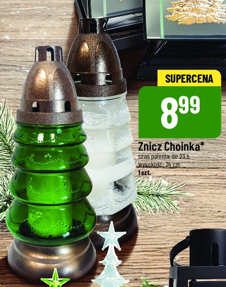 Znicz choinka promocja w POLOmarket