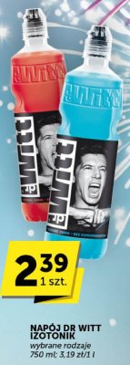 Napój Dr Witt Izotonik promocja w Groszek