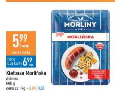 Kiełbasa morlińska Morliny promocja