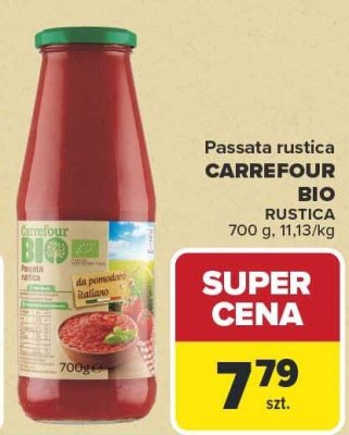 Passata rustica CARREFOUR BIO RUSTICA promocja w Carrefour Market
