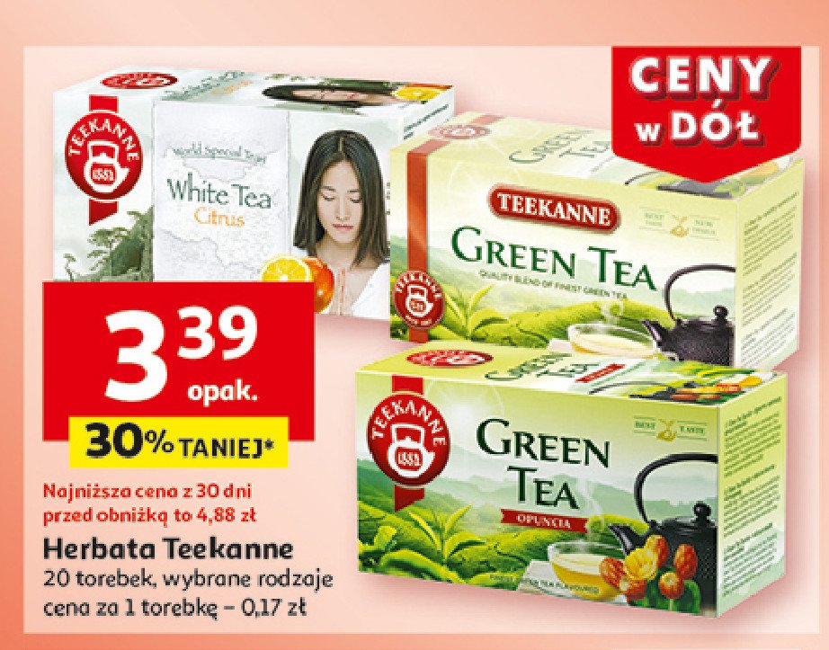 Herbata zen chai Teekanne world special teas promocja w Auchan