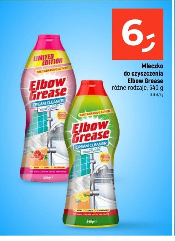 Mleczko do czyszczenia pink ELBOW GREASE promocja