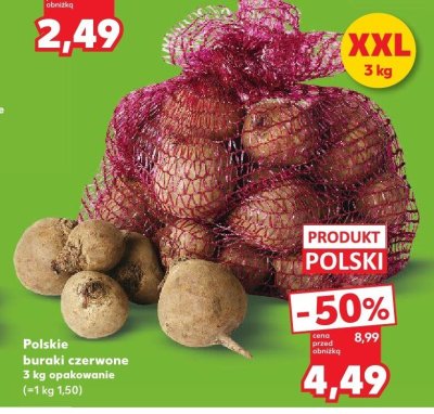 Buraki promocja w Kaufland
