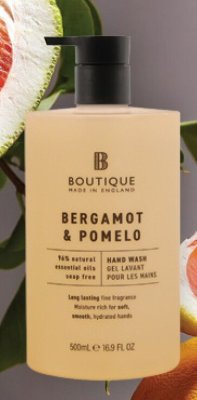 Żel do mycia rąk Boutique Bergamot & Pomelo promocja w Hebe