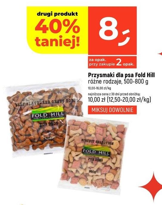 Przysmak gravy bones FOLD HILL promocja w Dealz