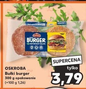 Bułki do burgera Oskroba promocja
