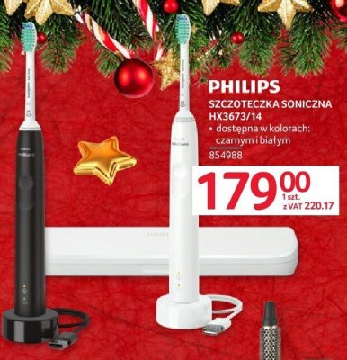 Szczoteczka soniczna Philips HX3673/14 promocja w Selgros