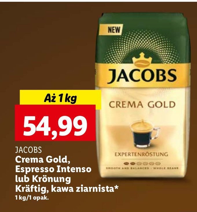Kawa Jacobs crema gold promocja