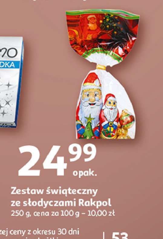 Zestaw figurek świątecznych Rakpol promocja