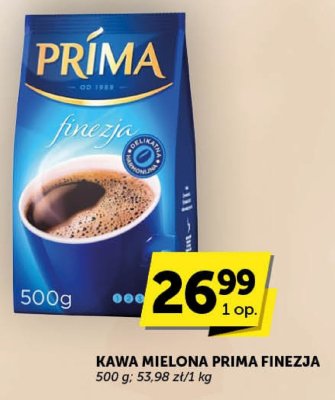 Kawa mielona Prima Finezja promocja w ABC