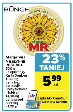 Margaryna Mr słynne promocja w Carrefour Market