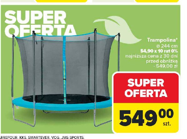 Trampolina 244 cm promocja