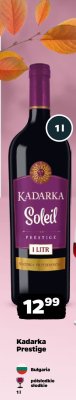 Wino Kadarka Prestige Soleil promocja w Netto