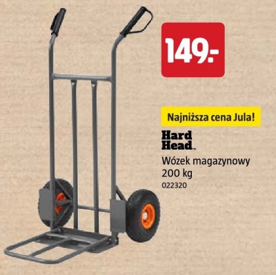 Wózek magazynowy Hard Head 200 kg promocja w Jula