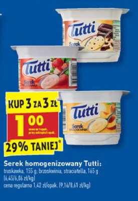 Serek truskawka Tutti promocja