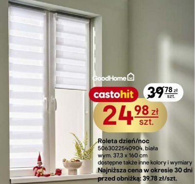 Roleta dzień/noc promocja w Castorama